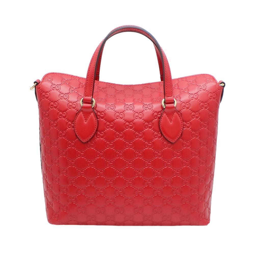 Gucci Bag 2way Shoulder red ssima Red
